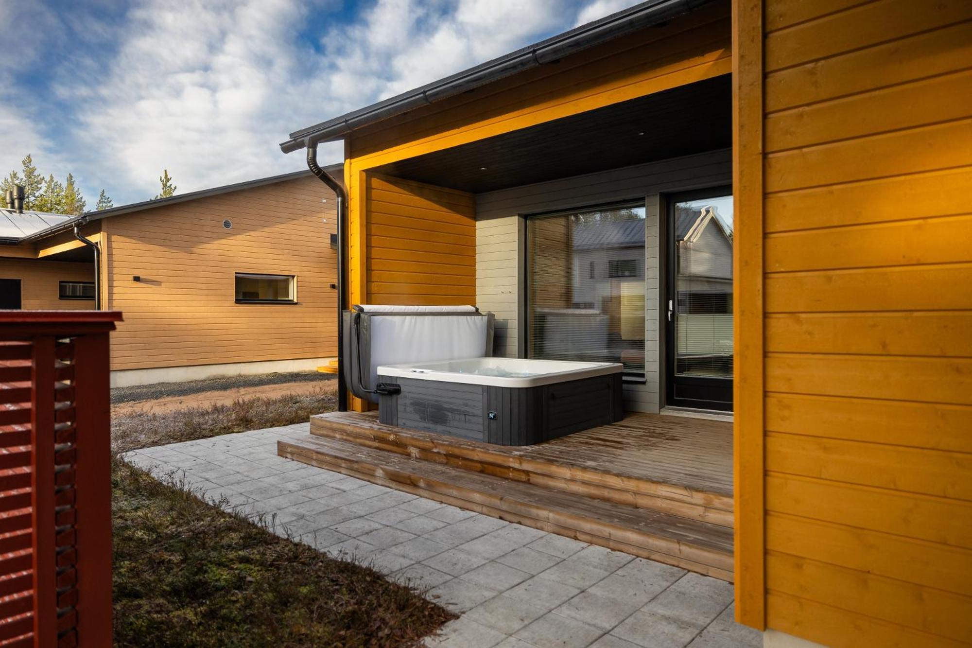 Premium Lapland Villa With Jaguzzi 로바니에미 외부 사진