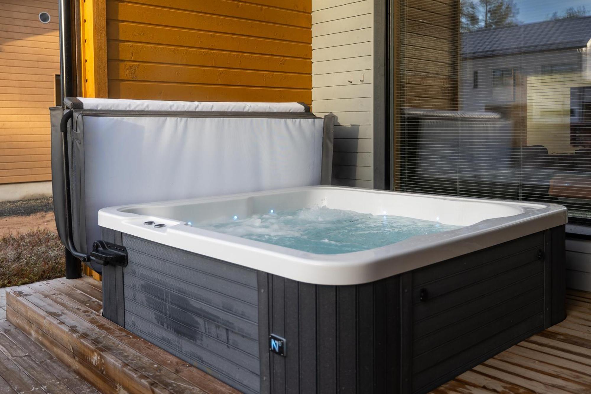 Premium Lapland Villa With Jaguzzi 로바니에미 외부 사진